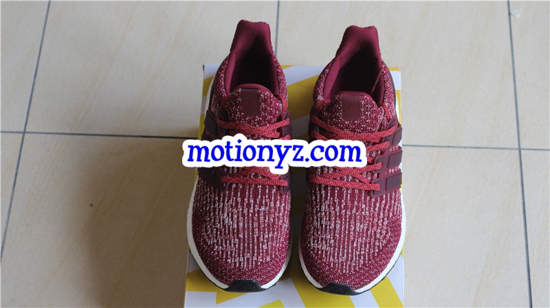 Real Boost Adidas Ultra Boost 3.0 Burgundy Red